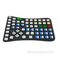 Silikon -Gummi -Maschine -Menü Flat -Taste -Tastatur